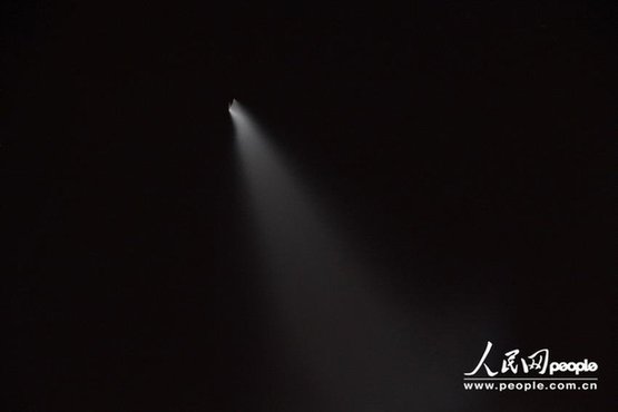 我國(guó)多地出現(xiàn)UFO 網(wǎng)友分析疑是反導(dǎo)試驗(yàn)(圖)