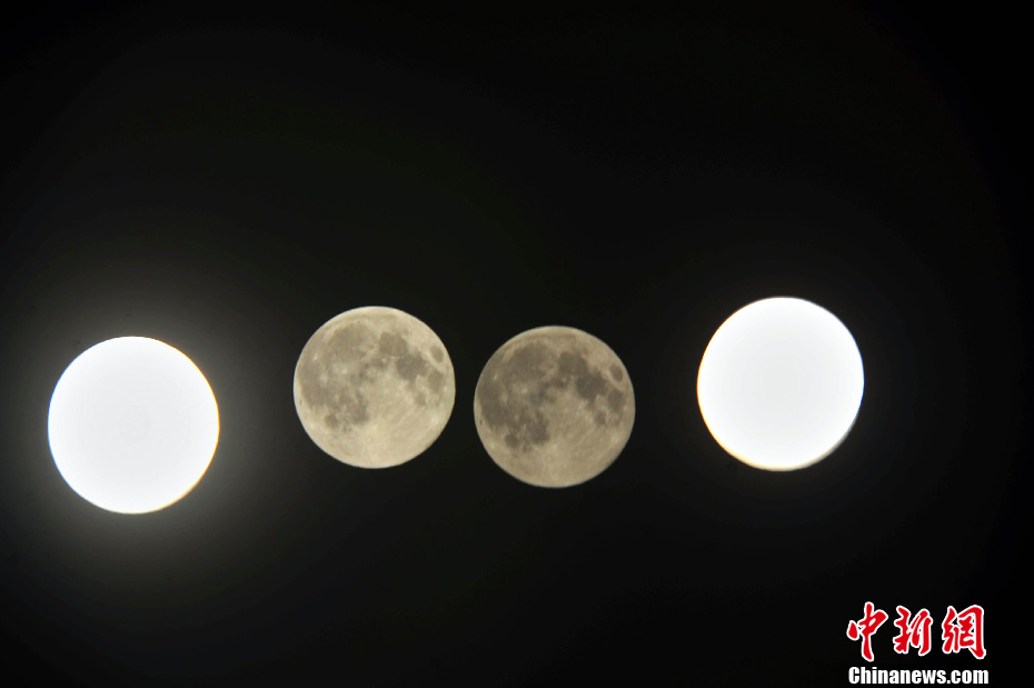 “超級(jí)月亮”現(xiàn)身福州天空