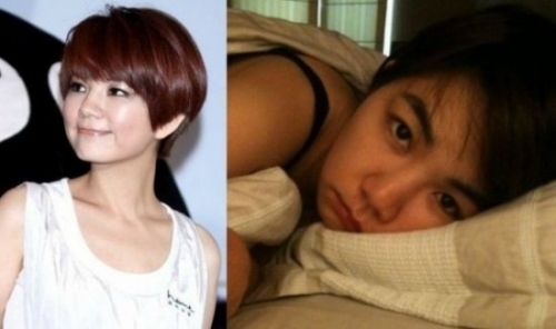 女星卸妝花容失色