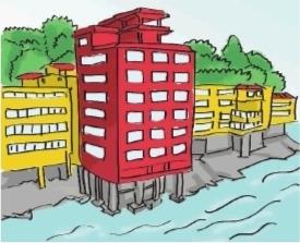 大雨來襲村民家進(jìn)水田被淹 擠占河道建房惹質(zhì)疑