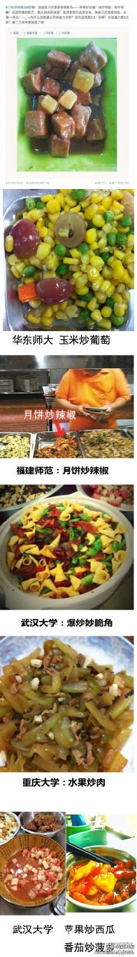 川農(nóng)同學(xué)“閃瞎眼”:食堂竟有蘋果炒豆腐