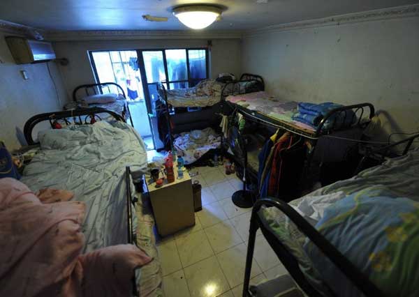 實(shí)拍北京群租房?jī)?nèi)部現(xiàn)狀