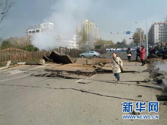 中石化黃濰輸油管線爆燃事故死亡人數(shù)上升至52人
