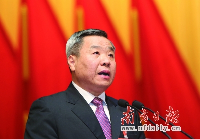 黃龍云當選廣東人大主任 朱小丹當選廣東省省長