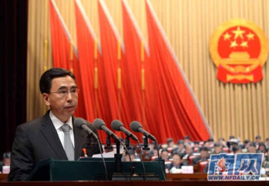 黃龍云當選廣東人大主任 朱小丹當選廣東省省長