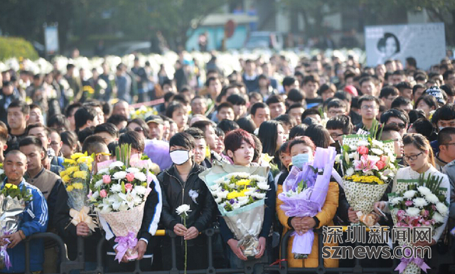 姚貝娜追悼會舉行 歌迷六點起床為“送最后一程”