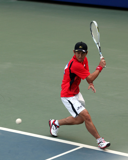 東亞運(yùn)動(dòng)會(huì)男子軟式網(wǎng)球比賽進(jìn)入1/4決賽