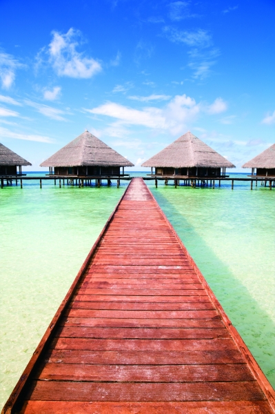 綺麗馬爾代夫一島一酒店 專屬小船游弋諸島