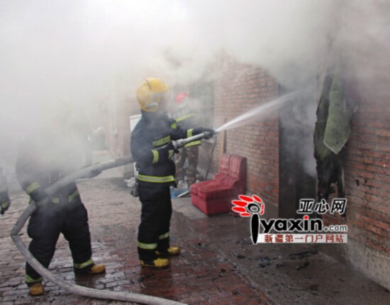 新疆瑪納斯縣一男子與妻爭(zhēng)吵點(diǎn)火燒房子