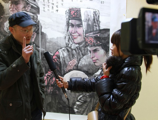 “援疆情”攝影美術(shù)書法作品展在梨城隆重舉辦