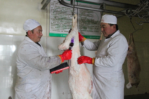 和布克賽爾縣多項(xiàng)措施保駕“放心肉”