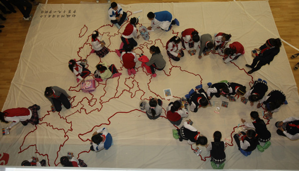 克拉瑪依:石油娃描繪中國夢