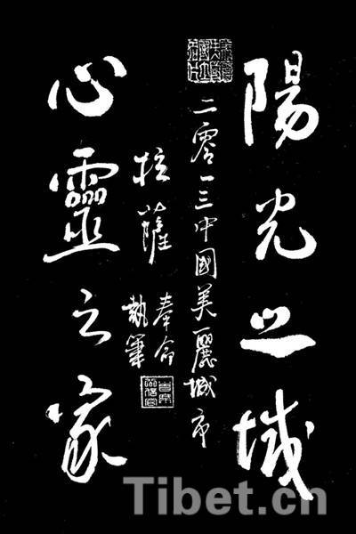 拉薩榮獲“2013中國最美麗城市”