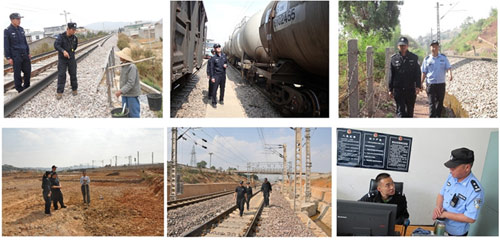 昆鐵警方多措并舉全力確保 “五一”小長(zhǎng)假旅客平安出行　