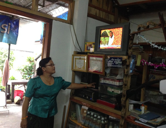 “中國電”點亮老撾北部四省(圖)