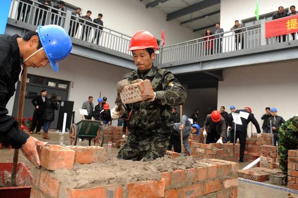 浙江:建筑工匠大比武
