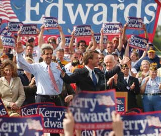 Kerry vows to make US respected again