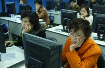 Test under scrutiny of webcams in Sichuan