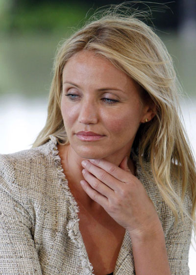 Tom Cruise and Diaz at premiere of the film 