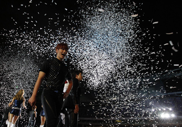 K-pop musicians attend joint concert to expand 'the Korean wave'