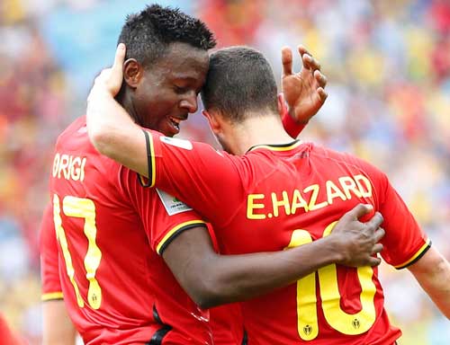 比利時(shí)VS俄羅斯：紅魔降服北極熊