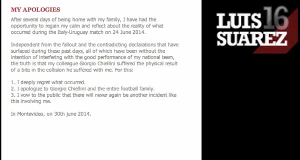 蘇牙松口:為咬人事件致歉