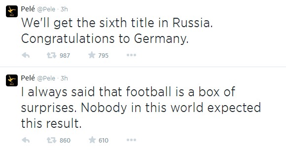 貝利:巴西要去俄羅斯拿第六冠