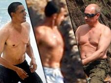 德媒探討政客裸露秀 抬高奧巴馬貶普京