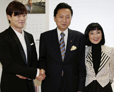 鳩山夫人超哈韓 或促夫啟韓流外交