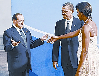 組圖:奧巴馬夫婦3張尷尬照成公眾焦點(diǎn)