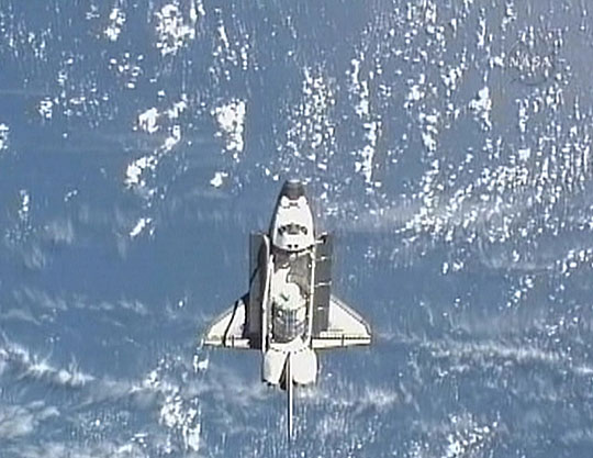 美宇航局公布國(guó)際空間站拍攝的美麗景觀