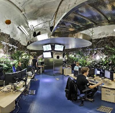 高清照片揭秘“維基老巢” 酷似007電影中場(chǎng)景