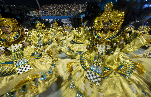 組圖：熱辣桑巴舞！巴西嘉年華狂歡節(jié)盛大開幕