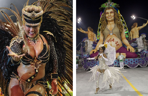 組圖：熱辣桑巴舞！巴西嘉年華狂歡節(jié)盛大開幕