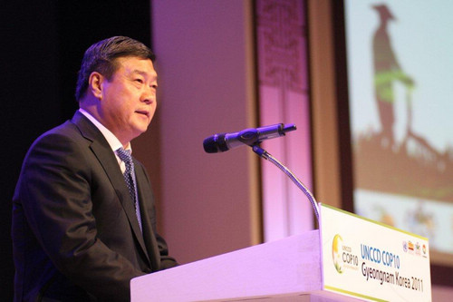 王文彪：防治荒漠化是人類(lèi)新文明的重要?jiǎng)?chuàng)舉