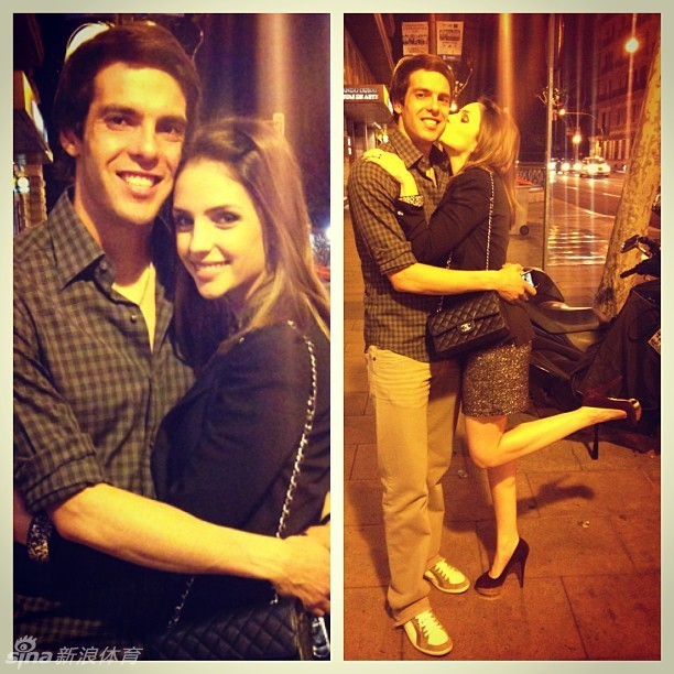 卡卡及女兒慶生 卡洛琳曬恩愛照