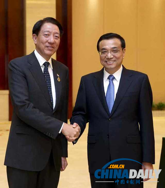 李克強(qiáng)會(huì)見東盟國(guó)家領(lǐng)導(dǎo)人