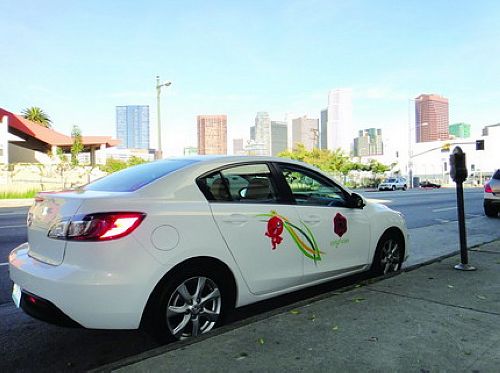 世園會(huì)“宣傳車”到了洛杉磯