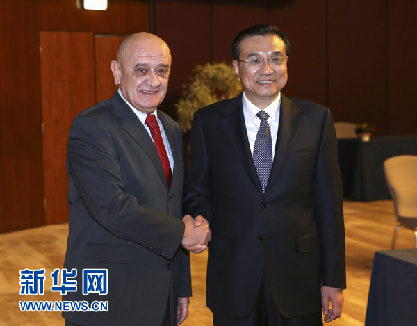 李克強(qiáng)會(huì)見波黑、克羅地亞、立陶宛、愛沙尼亞四國(guó)總理