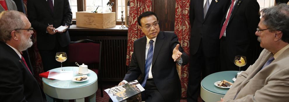 李克強在德國會見老朋友