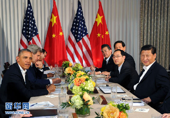 習(xí)近平與奧巴馬會晤