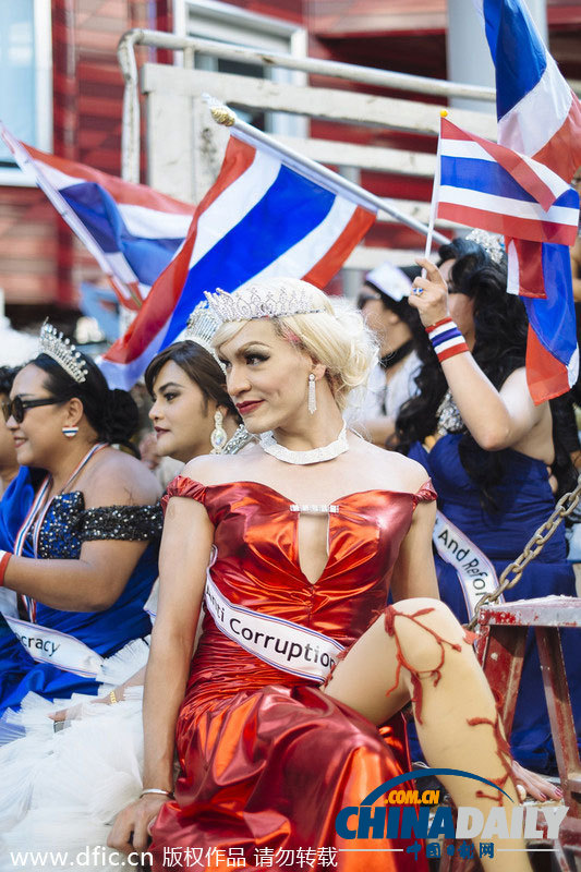 泰國(guó)“封城”第三日槍聲響起 至少2名抗議者受傷