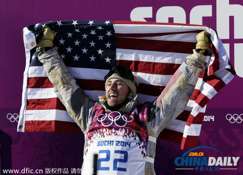 索契冬奧會(huì)首金誕生 美國選手一跳定“乾坤”