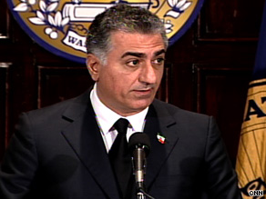 伊朗末代王子:奧巴馬的支持給伊朗人民帶來莫大鼓舞