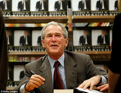 布什新書評(píng)各國(guó)領(lǐng)導(dǎo)人 稱胡錦濤實(shí)干普京冷血