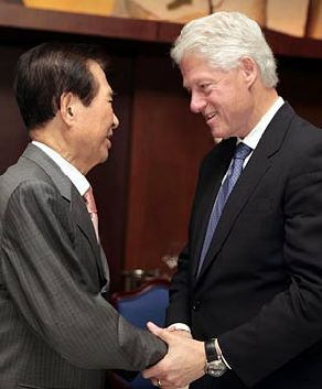 圖片記錄韓國前總統(tǒng)金大中