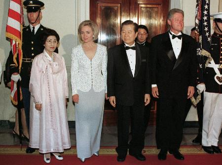 韓國前總統(tǒng)金大中生前圖集