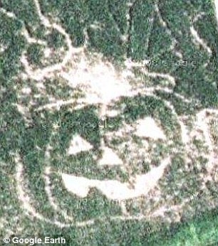 驚人的巧合？盤點(diǎn)谷歌地球中的“臉譜”景觀