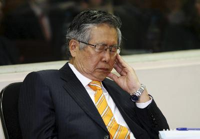 秘魯前總統(tǒng)藤森出庭受審 出人意料從速認(rèn)罪