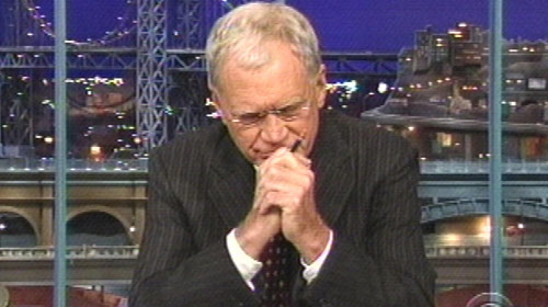 被威脅公開性丑聞 美國名嘴萊特曼節(jié)目中主動承認